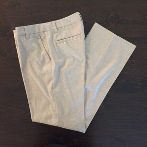 Liz Claiborne Tan Houndstooth Audra Straight Leg